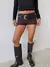 MINI SHORT CHOCOLATE - comprar online