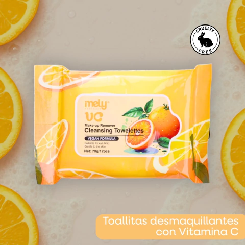 TOALLITAS HUMEDAS VC X12 PCS MAKE UP REMOVER (MY891002) - comprar online