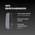 TIPS SOFT GEL FORMA SEMICUADRADA X240TIPS (LHT3-6112) - comprar online