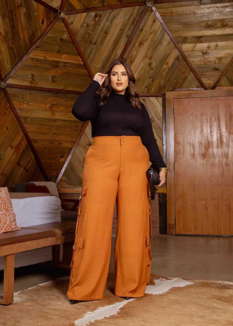 Calça cargo alfaiataria Diva's - comprar online