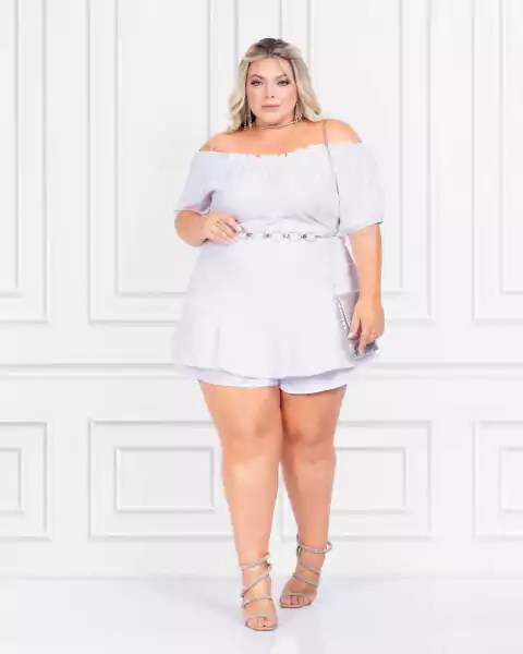 Macaquinho com pala Maria Francia