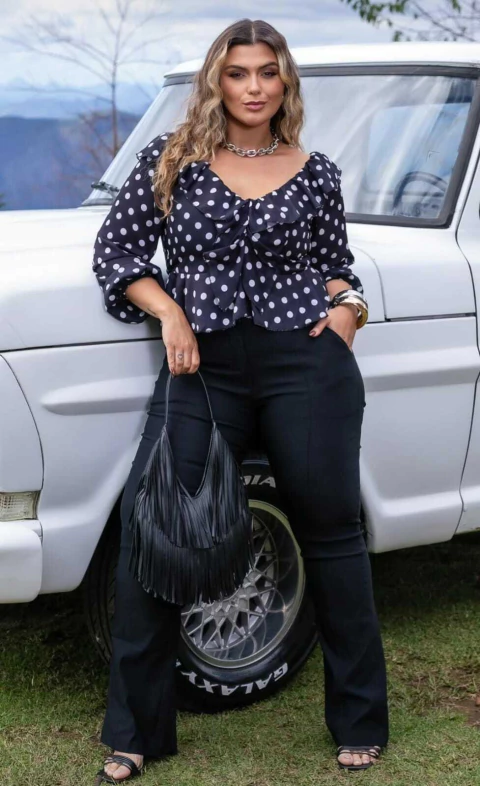 Ciganinha em poá Maria Francia