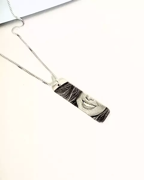 Colar personalizável sorriso - comprar online