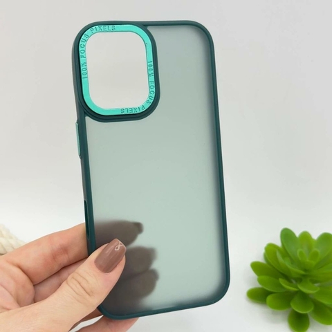 Kit Capa + Pelicula para Iphone 16 Pro Max - Capinha Anti Impacto + Película de Cerâmica