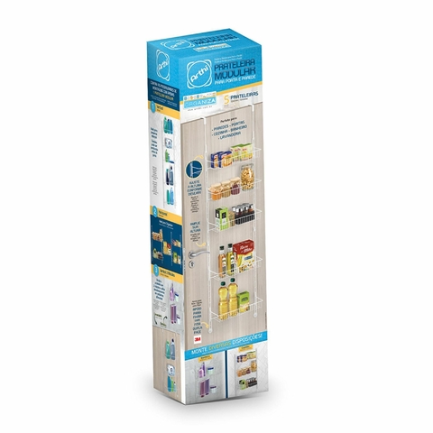 PRATELEIRA MODULAR PARA PORTA OU PAREDE ORGANIZADOR