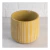 Maceta Amarilla Lineas - comprar online
