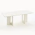 Mesa Ratona Rectangular Godard Blanca - MITE®