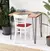 Set De 4 Patas Hierro Pin 76cm - comprar online