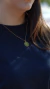 COLAR MEDALHA CORAÇÃO DOURADO - Zahity Acessórios