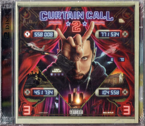 CD - Eminem – Curtain Call 2 (Compilação, 2 CDs)