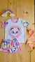 Pijama curto Panda Aquarela - comprar online