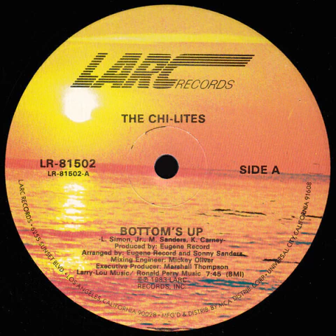 The Chi-Lites - Bottom's Up (12" Single)