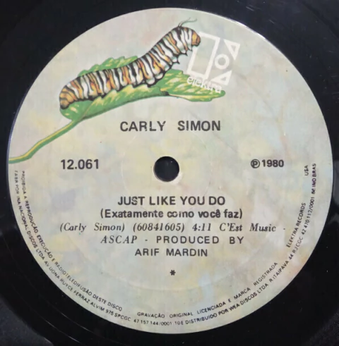 Carly Simon - Just Like You Do / Never Been Gone (Compacto) - comprar online