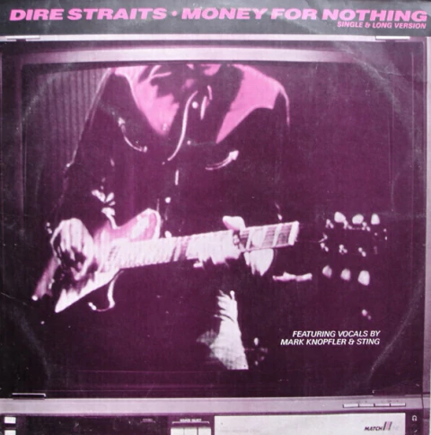 Dire Straits - Money For Nothing (Single & Long Version) (12", Promo) - comprar online