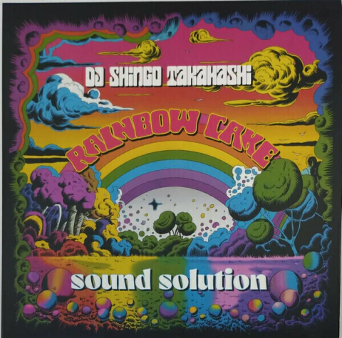 DJ Shingo Takahashi / Sound Soltion - Rainbow Cake (7", Single, Ltd)