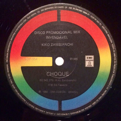 Kiko Zambianchi - Choque (12", Single, Promo) - comprar online