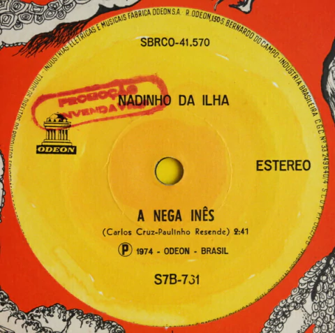 Nadinho da Ilha - A Nega Ines / Tiririca (Compacto) - comprar online