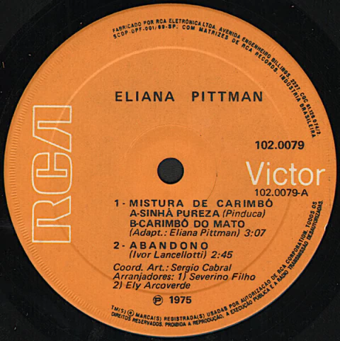 Eliana Pittman - Mistura de Carimbó (Compacto) - comprar online