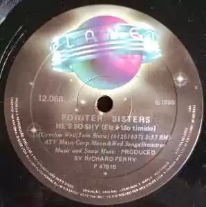 Pointer Sisters ‎– He's So Shy (7' Compacto)