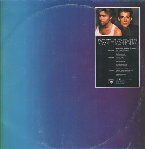 Wham ! - Music From The Edge Of Heaven (LP, Album)