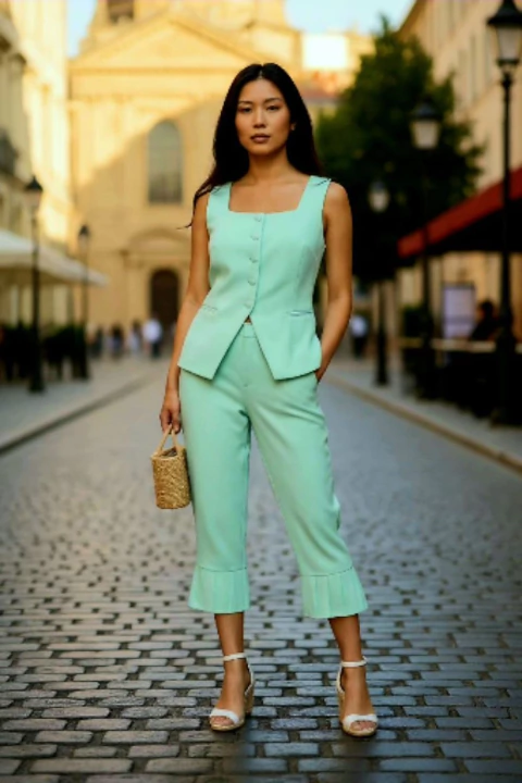 CONJUNTO MINT VKUDAKA – ELEGÂNCIA CONTEMPORÂNEA