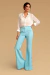 CALÇA FLARE DE LINHO
