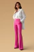 CALÇA FLARE EM ALFAITARIA COM ELASTANO