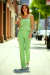 CONJUNTO DE CALÇA GREEN LINHO VKUDAKA