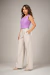 BLUSA ALFAIATARIA LILÁS - comprar online