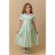 Vestido Infantil Pássaros - Verde - comprar online