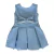 Vestido Infantil Clássico Azul Cavado - Oxford na internet