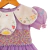 Vestido Infantil de Luxo Organza de Seda Pura Lavanda - Jardim Encantado - comprar online
