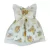 Vestido Infantil de Organza de Seda Pura Floral - Botanic na internet