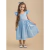 Vestido Infantil Casinha de Abelha Bella Flor - Azul - comprar online
