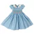Vestido Infantil Casinha de Abelha Rafaela - Azul - loja online