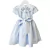Imagem do Vestido Infantil de Festa Casinha de Abelha Pérola - Azul