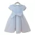 Vestido Infantil Branco Bordado Rosa Casinha de Abelha - Rafaela na internet