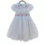 Vestido Infantil Branco Bordado Rosa Casinha de Abelha - Rafaela