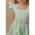 Vestido Infantil Casinha de Abelha Bella Flor - Verde - Little Closet - Loja de Roupa Infantil | Vestidos Clássicos Bordados