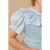 Vestido Infantil Casinha de Abelha Leonora - Azul Serenity na internet