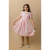 Vestido Infantil Olivia - Vichy Rosa