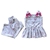 Conjunto Infantil com calça Toile de Jouy