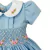 Vestido Infantil Casinha de Abelha Rafaela - Azul