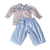 Imagem do Conjunto Morangos Calça Azul Serenity Maxi Laço