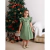 Vestido Infantil de natal Gigi Verde - comprar online