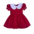 Vestido Gloria Vermelho na internet