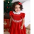 Imagem do Vestido Infantil de natal Larissa Vermelho