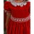 Vestido Infantil de natal Larissa Vermelho - Little Closet - Loja de Roupa Infantil | Vestidos Clássicos Bordados