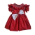 Vestido Infantil de natal Gigi Vermelho - loja online