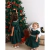 Vestido Infantil de natal Larissa Verde na internet